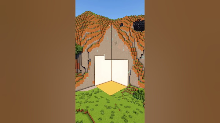 CASA NA MONTANHA - MINECRAFT #minecraft #mcpe