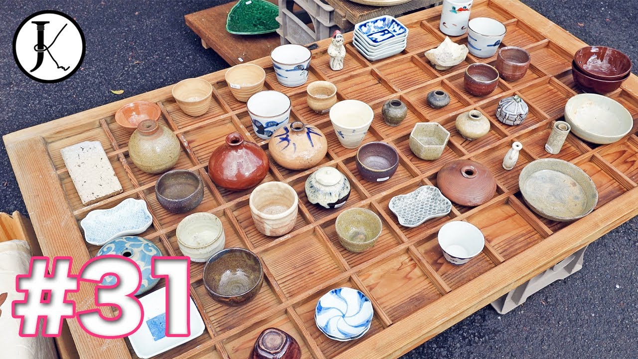 31「白笹稲荷骨董蚤の市へ！」Shirasasa Inari Antique Market! - YouTube