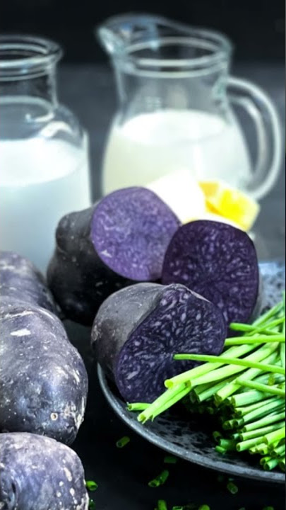 Slow Cooker Mashed Purple Potatoes