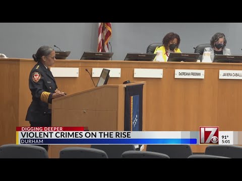 Violent crime on the rise in Durham