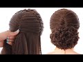 latest juda hairstyle for women | hairstyle for saree | hairstyle for bridal