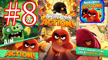 Angry Birds Action! Part-8 Gameplay/Walkthrough Level 17-18 iOS,Androi