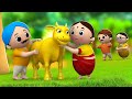 सुनहरी गाय की मूर्ति - Golden Cow Statue Story Hindi Kahaniya 3D Animated Moral Stories JOJO TV Kids
