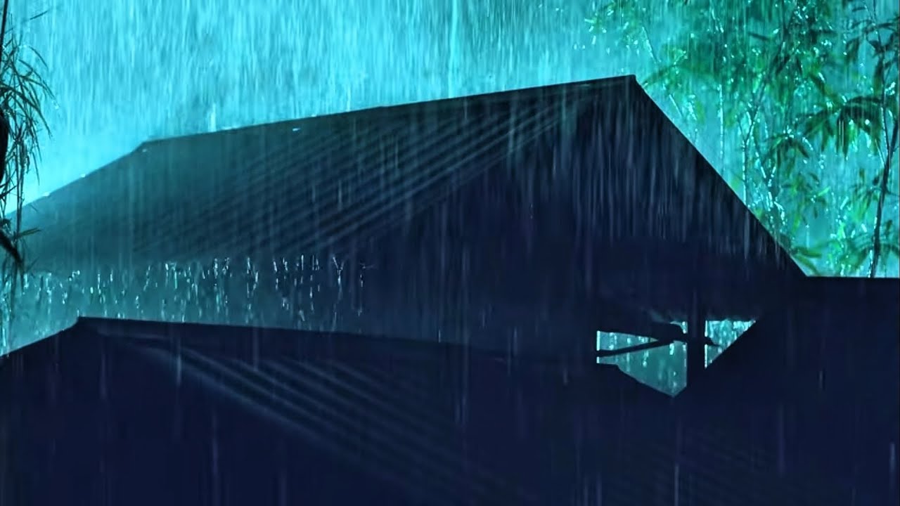 Sleep Therapist's Secret to Fast Sleep with Rainy Night Sounds ⛈️ Thunderstorm Ambience All Night