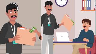 Ecom Express Anti-Bribery | Explainer Animation Video | Filmbaker