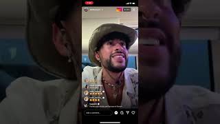 BAD BUNNY canta “Callaita” en Instagram Live y EXPLICA por qué la puso en UN VERANO SIN TI