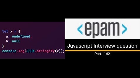 Javascript output based Interview question - Part 142  #javascriptinterview #javascript #reactjs