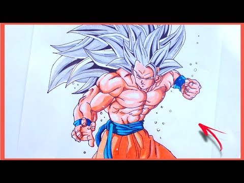 goku instinto superior para colorir - Google Search