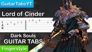Dark Souls Gwyn Lord of Cinder Guitar Tutorial TABS Fingerstyle