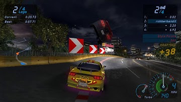 NFS Underground AI learns about understeer