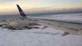 Landing in Keflavik, Iceland