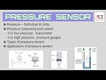 Pressure Sensor || Working of pressure sensor || Types and application of pressure sensor