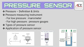 Pressure Sensor || Working of pressure sensor || Types and application of pressure sensor by ANITAZ COMMUNICATION TUTORIAL 20,517 views 3 years ago 8 minutes, 4 seconds