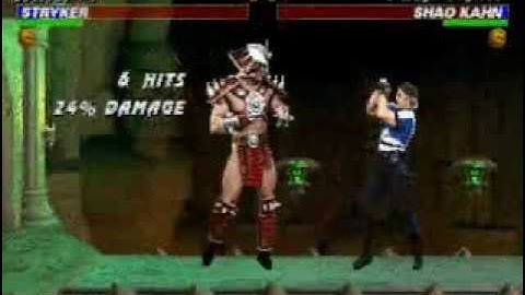 Mortal Kombat Trilogy: Stryker Very Hard Champion Ladder part 2/2