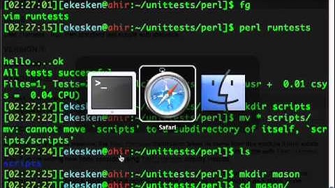 hello world unittests for java, php, perl, python, ruby, lisp and javascript.