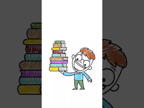 День чтения книги. 6 сентября. Анимационная открытка на заказ