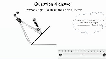 Loci and Constructions 1 questions with answers - Melissa Maths