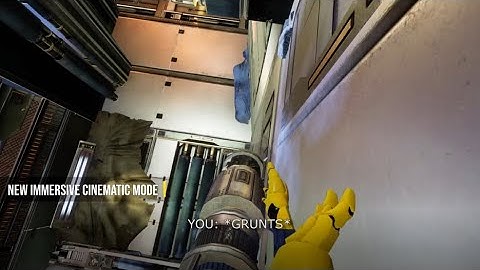 ALPHA-BOT Immersive Cinematic Mode (Solo UE4 Game Development)