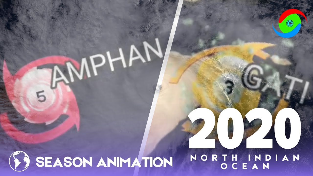 2020 North Indian Ocean Cyclone Season Animation