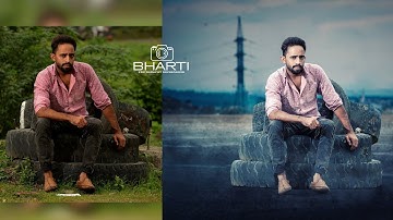 Photoshop Tutorial | Background and Mixing Color Grading | CC 2017