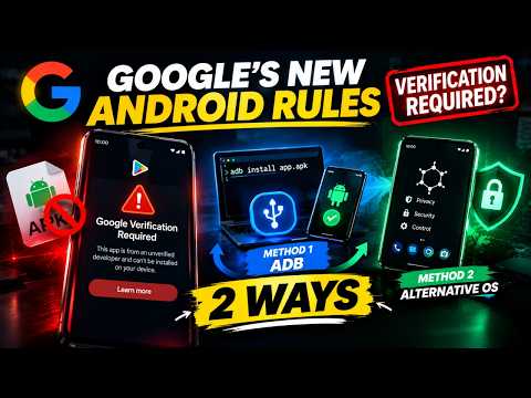 Google's New Android Rules: How to Install Unverified APKs (2 Methods)