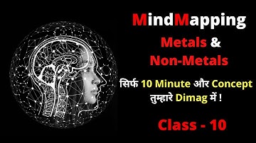 Mind map | Metals  & Non-Metals  | Class 10 | The Padhakoos |