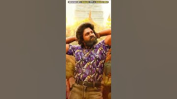 Pushpa...new status video edit...in Alight motion.