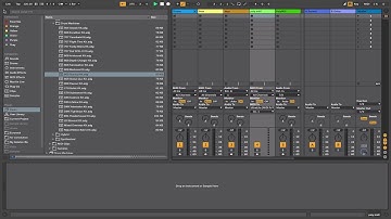 Ableton Tutorial: Setting up a Template in Ableton Live