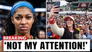 BREAKING: Angel Reese FUMES as Caitlin Clark STEALS the Spotlight at Indy 500!