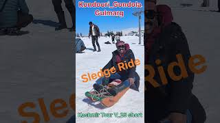 Sledge Ride । Kondoori । Gulmarg । Kashmir । Kitni Khubsurat Ye Tasvir Hai । Satya Prakash Bansiwal