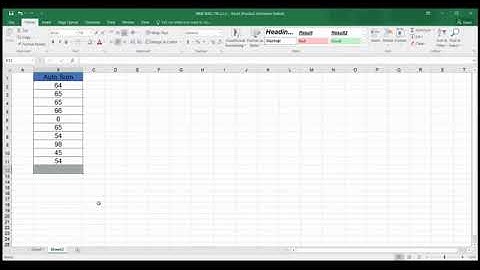 Excel Tutorial: Auto Sum in MS Excel @MicrosoftExcelacademy7 