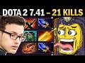 Alchemist with 25 Kills and 1100 GPM - Dota 7.41