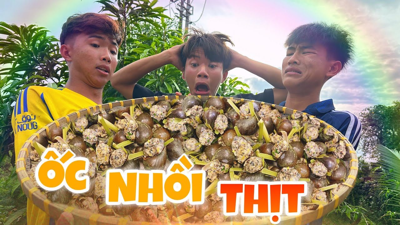 Ань Ба Пхай | Суперпривлекательное блюдо из фаршированных улиток