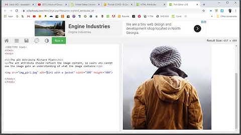 W3Schools Lesson Number 4 - HTML Attributes