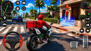 Pizza Delivery Bike Challenge 🍕🏍️ | Fastest Food Delivery Game Gameplay | Can I Deliver Every Order