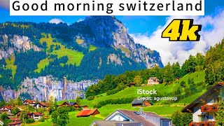 Good morning switzerland |Switzerland early morning walking tour☀️🏞