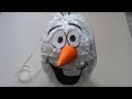 DIY: How to make Olaf pinata