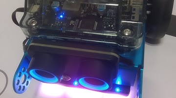 mBot 2 - Obstacles Avoider Scratch program