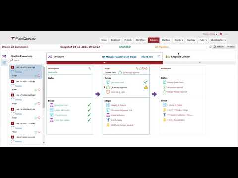 FlexDeploy for Oracle CX Commerce Cloud