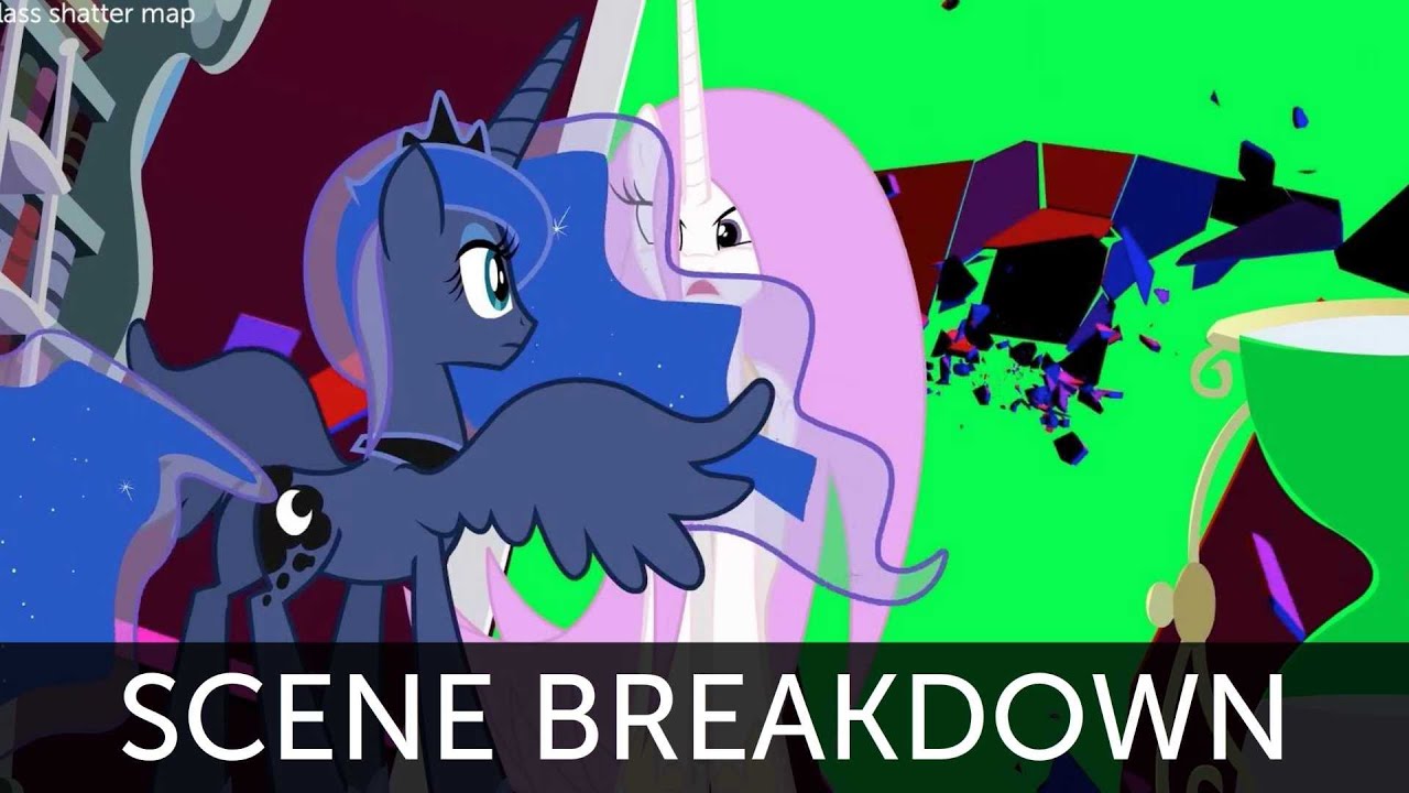 Luna scene animation process - Luna scene animation process