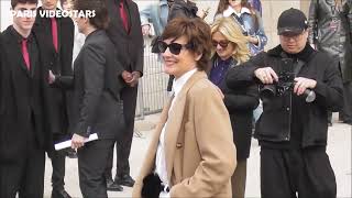 Top Model Inès De La Fressange Paris Fashion Week 11 March 2025 Show Chanel