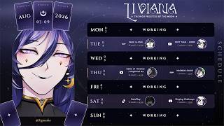 📅MAY 25 - 31 2026 SCHEDULE [ FREE CHAT ]