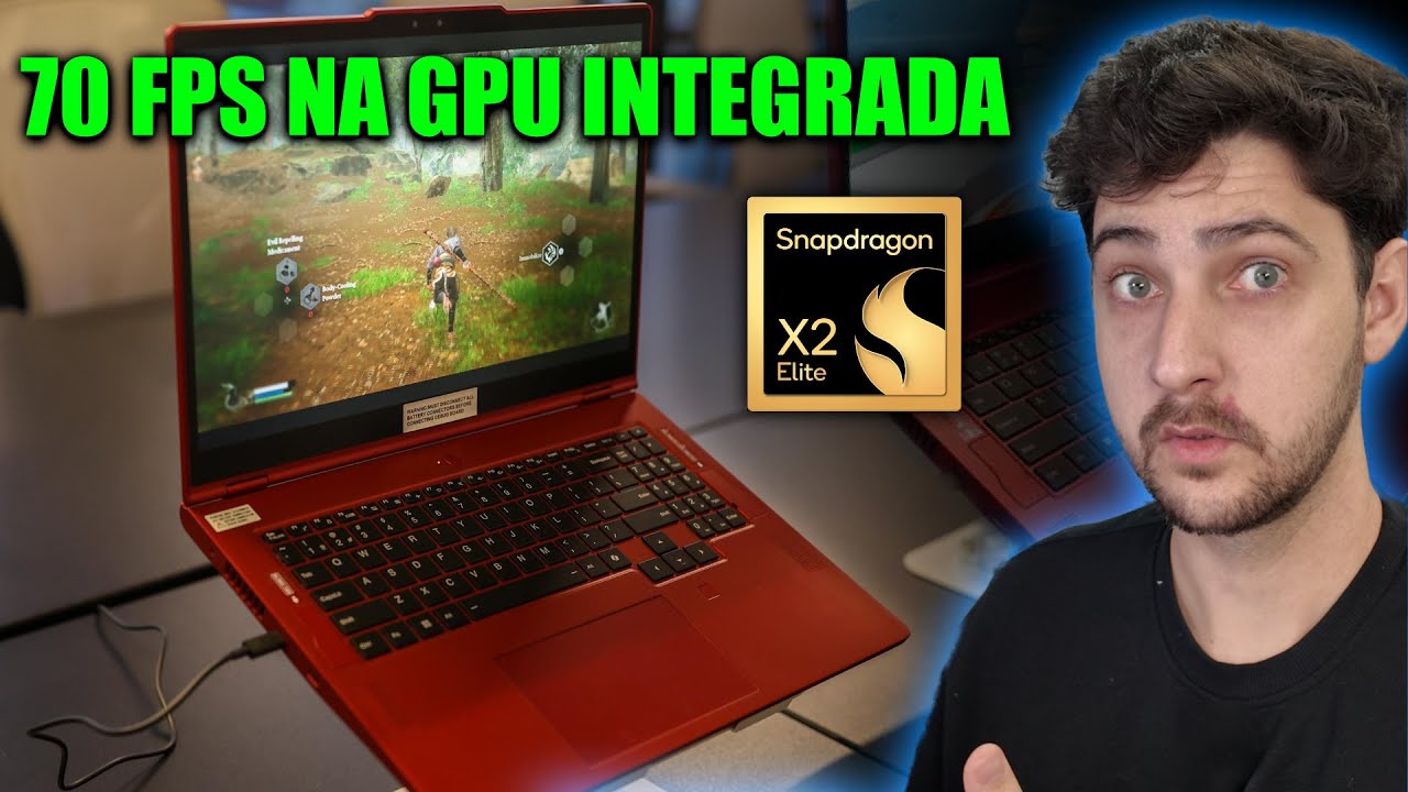 O CPU QUE EU MAIS QUERO EM 2026, SNAPDRAGON X2 ELITE EXTREME