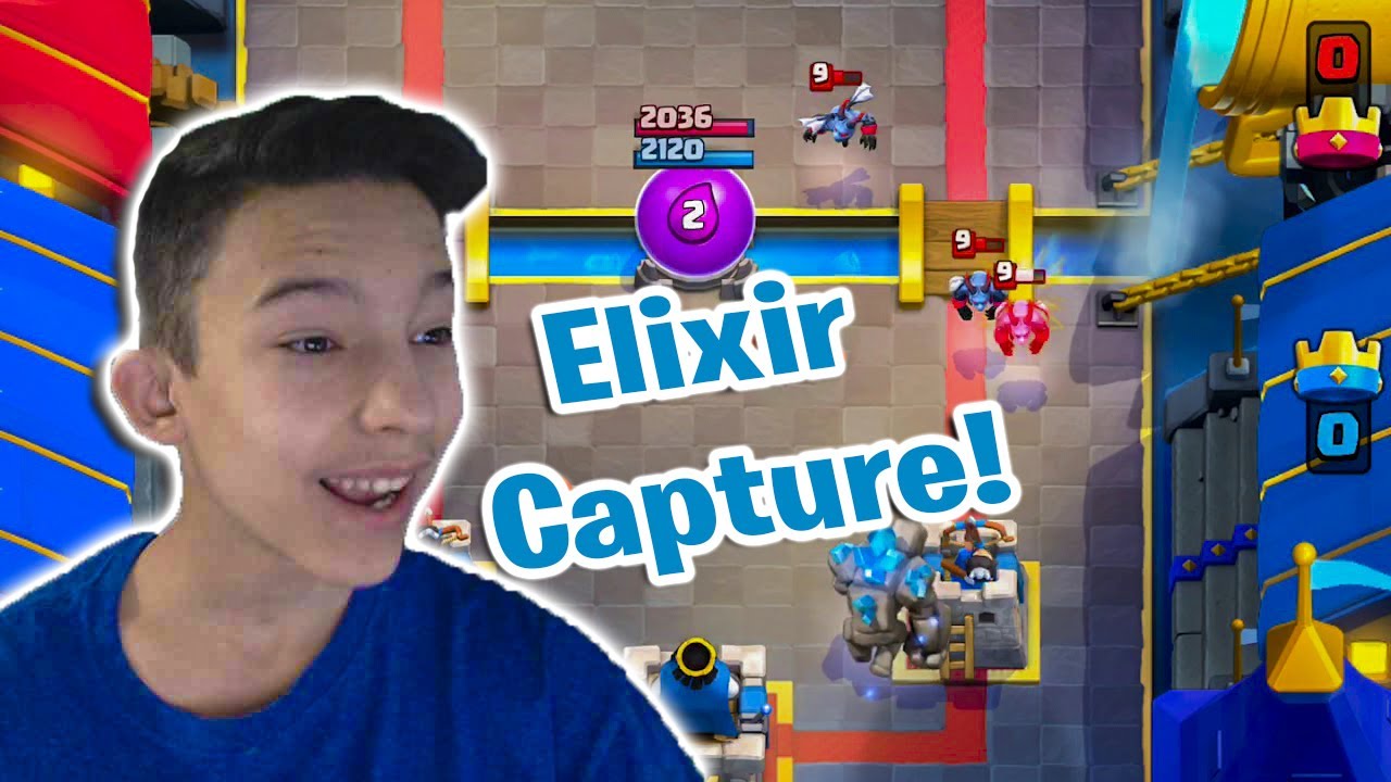 BEST DECK for Elixir Capture Challenge!? | Clash Royale - YouTube