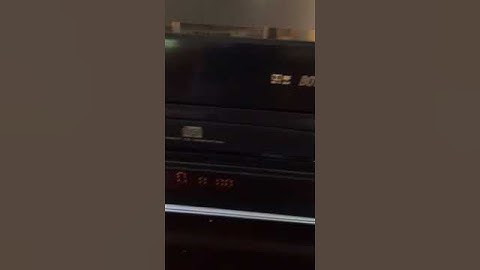 Broken laserdisc player