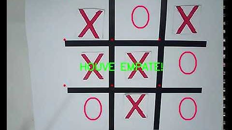 Tic Tac Toe with OpenCV and Python
