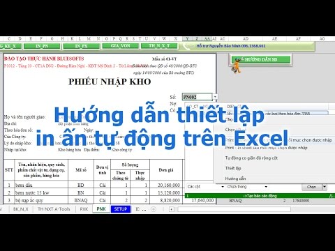 Hướng dẫn thiết lập in ấn tự động trên Excel bằng phần mềm Add-In ATools