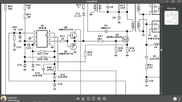 Phân tích 1 mạch nguồn ATX loại mới (nguồn PC)