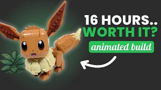 I Spent 16 Hours Animating Lego Eevee Stop Motion Build