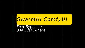 Turning off a group of nodes INSTANTLY in ComfyUI SwarmUI